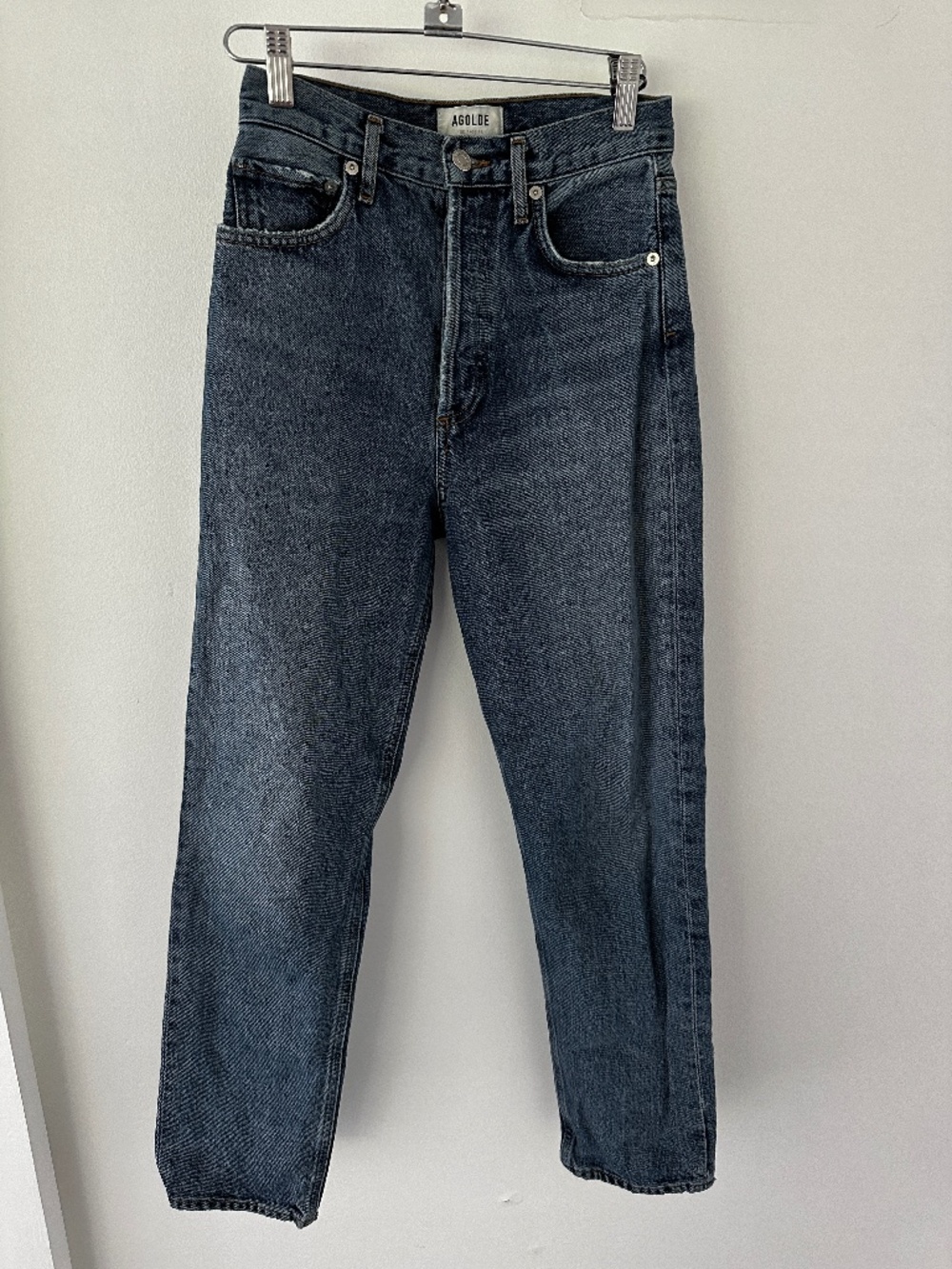 AGOLDE 90’s Pinch Waist High Rise Straight Jeans Navigate